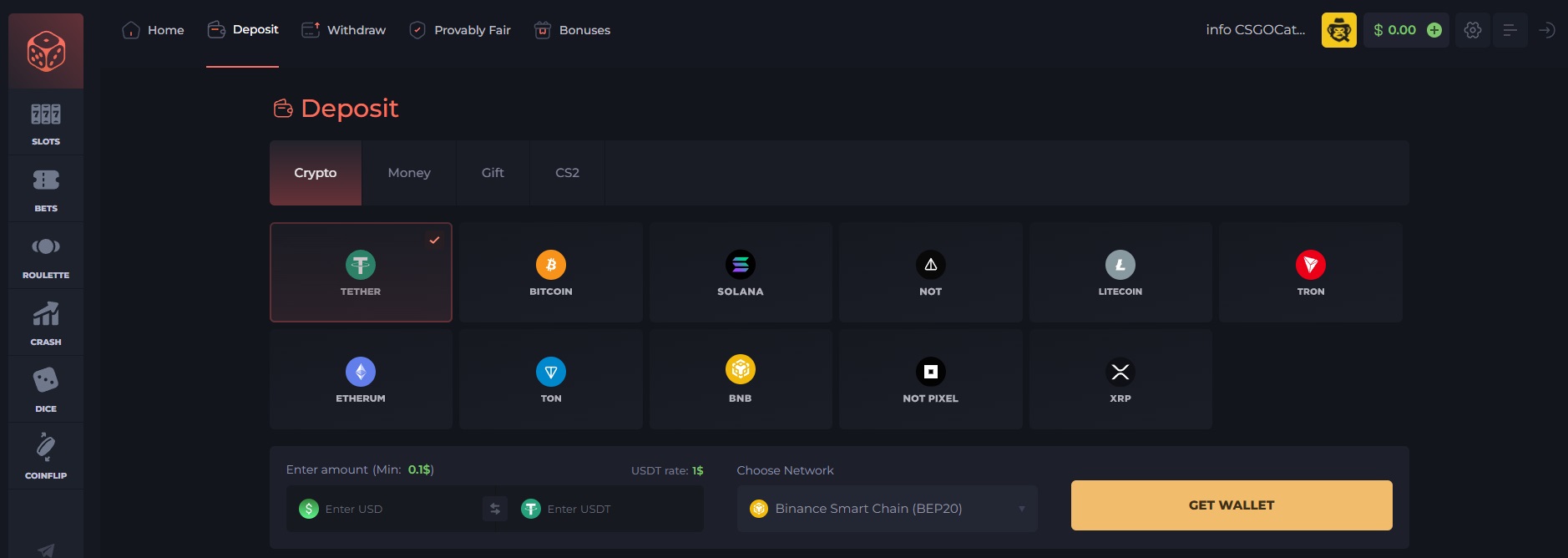 CSGOPolygon Deposits