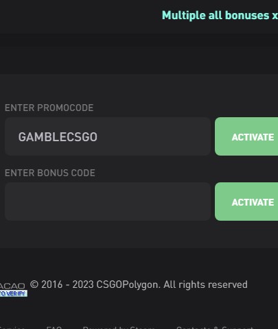 CSGOPolygon Promo Code