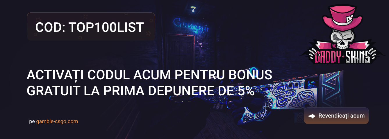 Cod promoțional DaddySkins