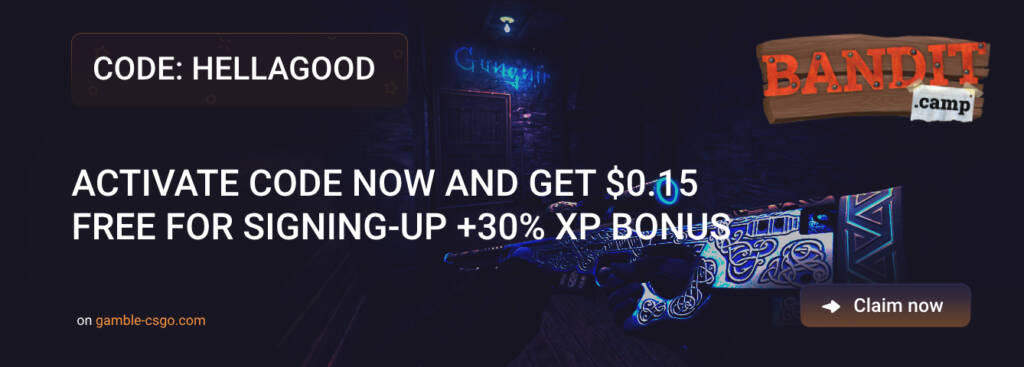 Bandit.Camp Promo Codes for 2024 on CSGOTotem.com