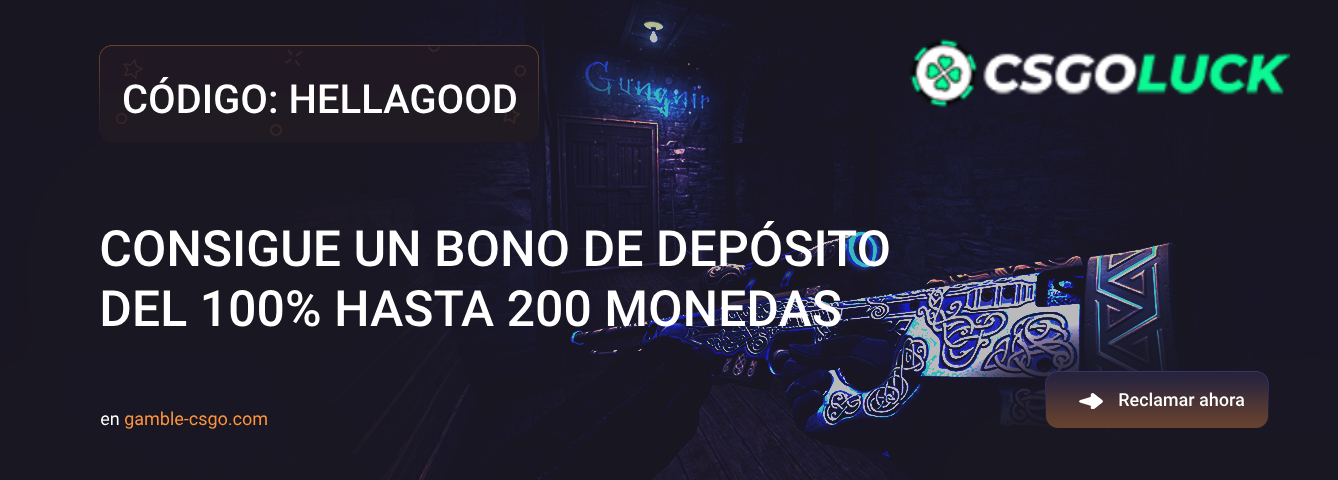 Código promocional CSGOLuck