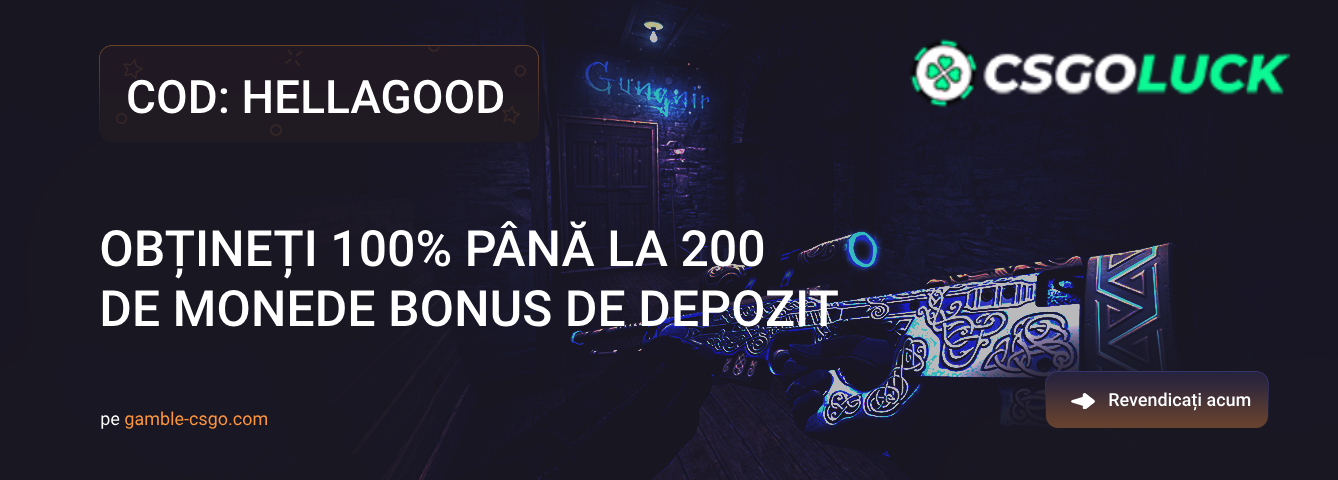 Cod promoțional CSGOLuck