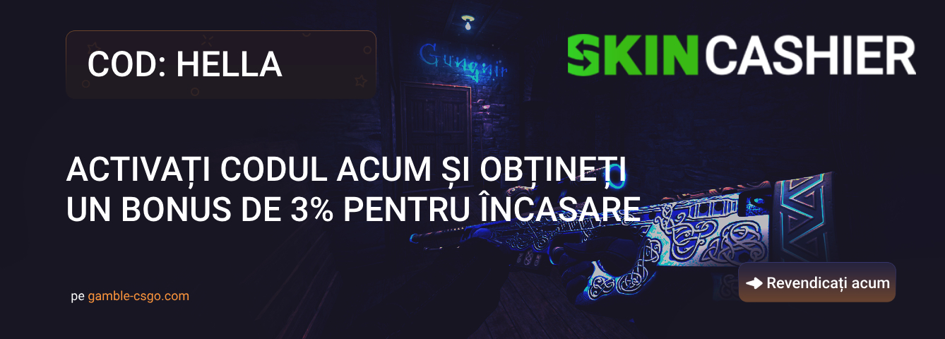 codului promoțional SkinCashier