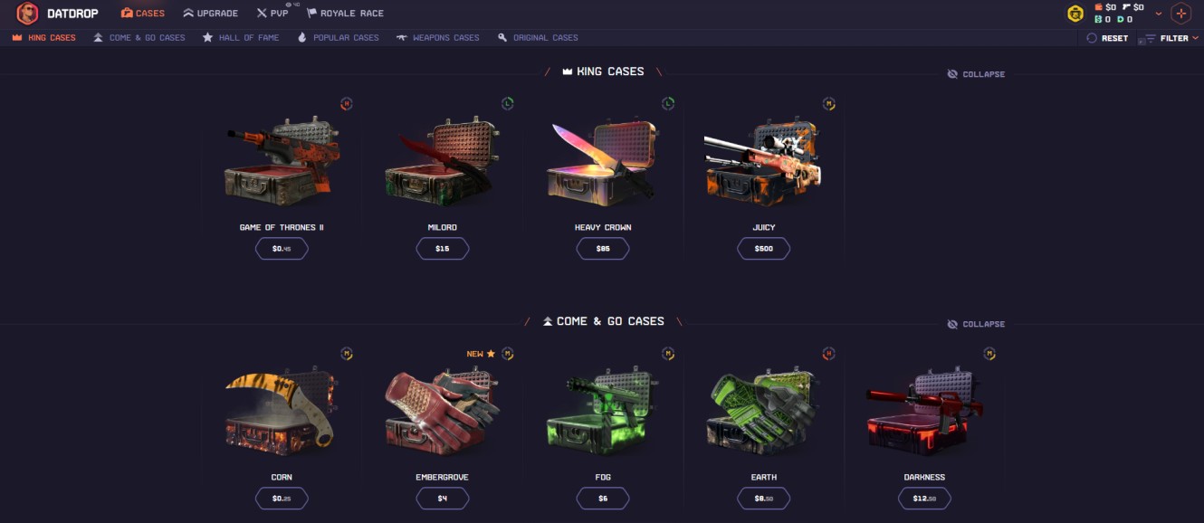 DatDrop Cases