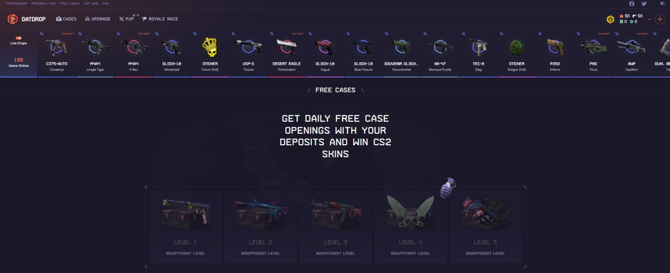 DatDrop Daily Cases