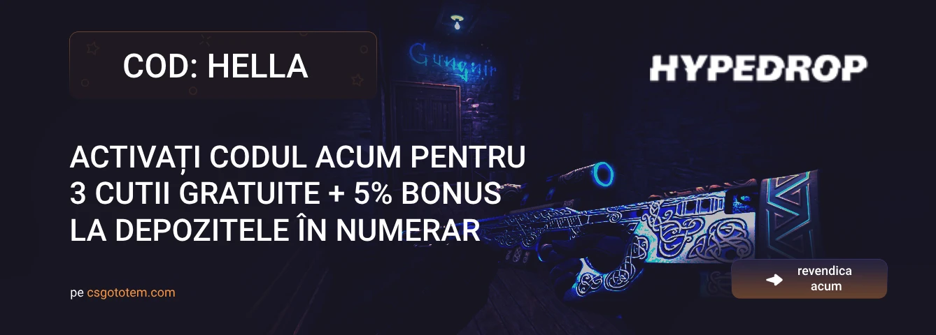 cod promoțional hypedrop