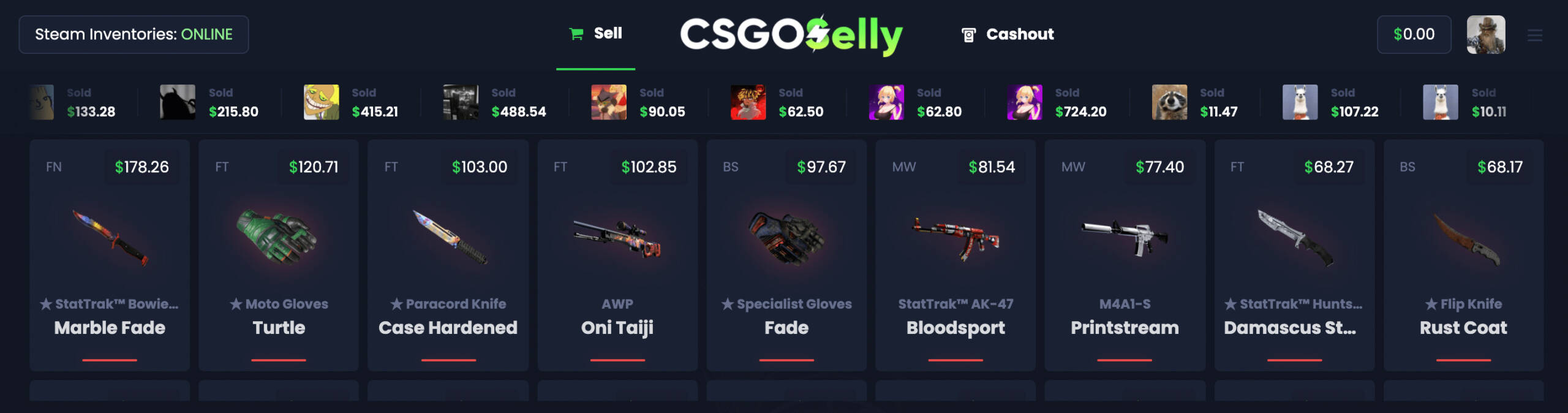 csgoselly skins