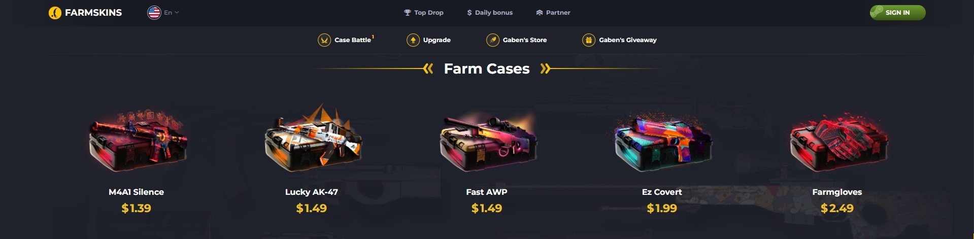 farmskins cases