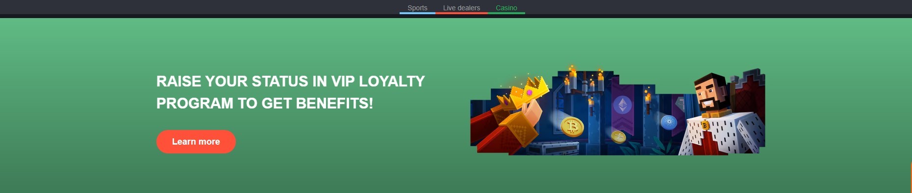 Loyalty program Bons Casino