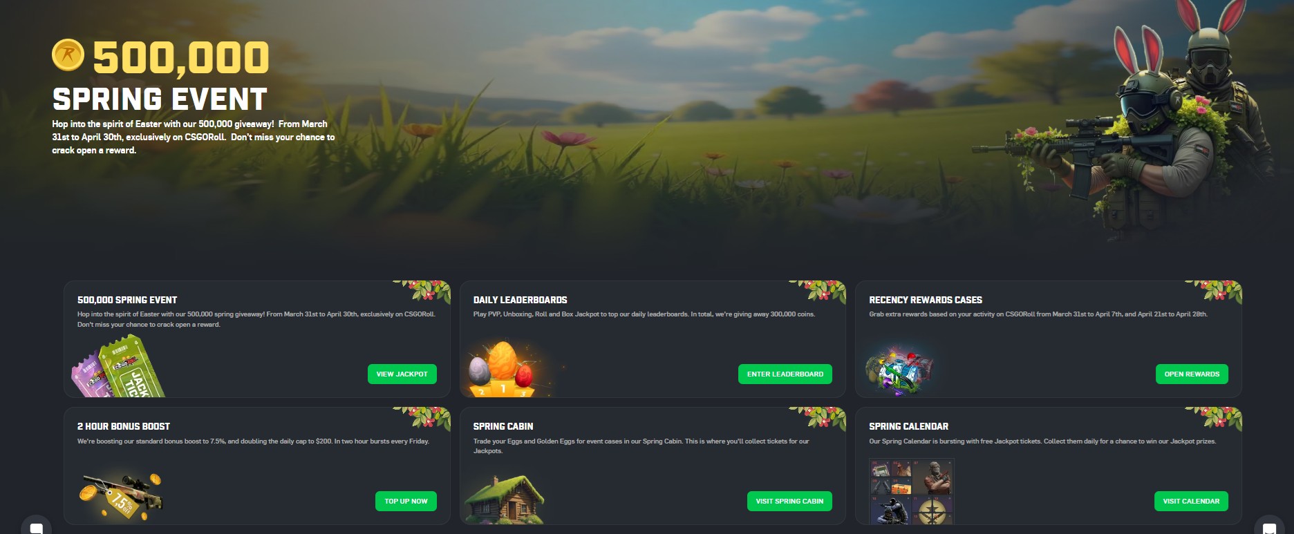csgoroll events