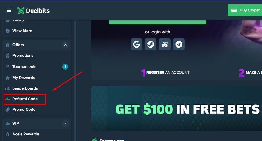 duelbits promo code