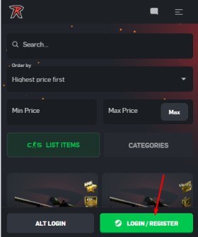 Step-by-Step Guide for Mobile CSGORoll 
