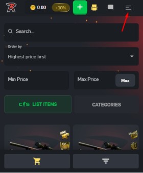Step-by-Step Guide for Mobile CSGORoll - 2