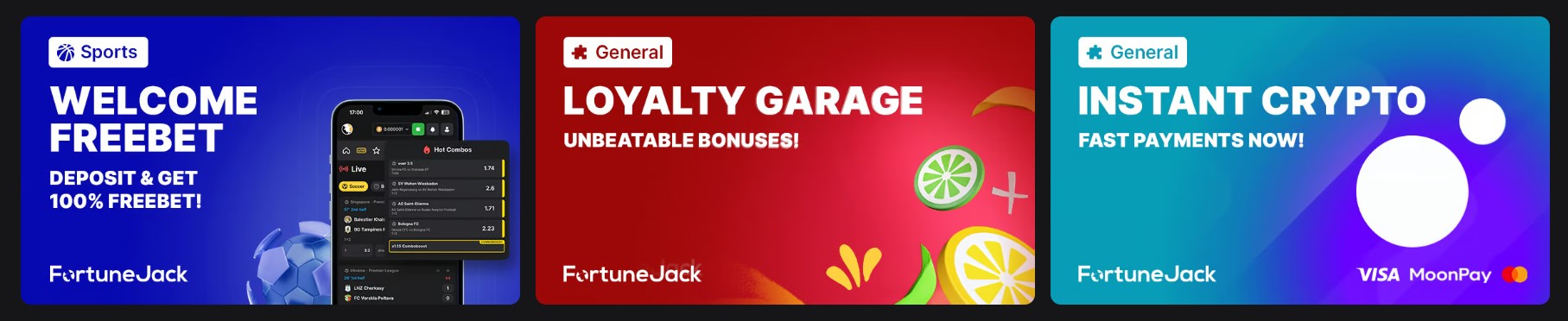 fortunejack loyalty garage