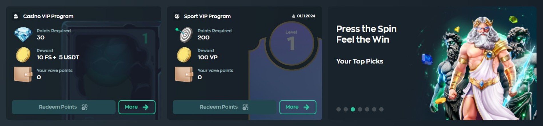 vave vip program