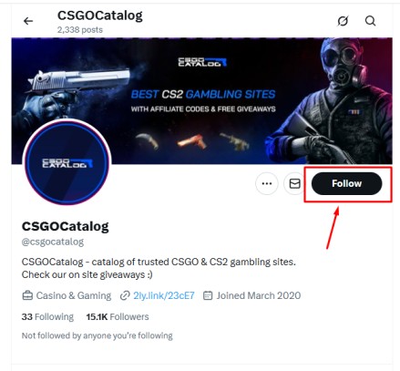 Giveaway page
