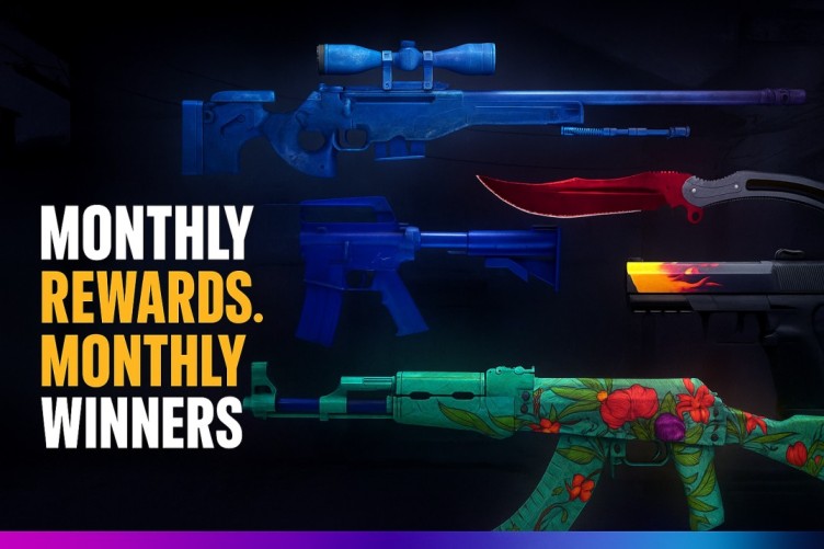 CS2 Giveaway ex CS GO Win Free Skins Monthly On CSGOTotem