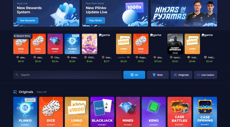RainBet Promo Code