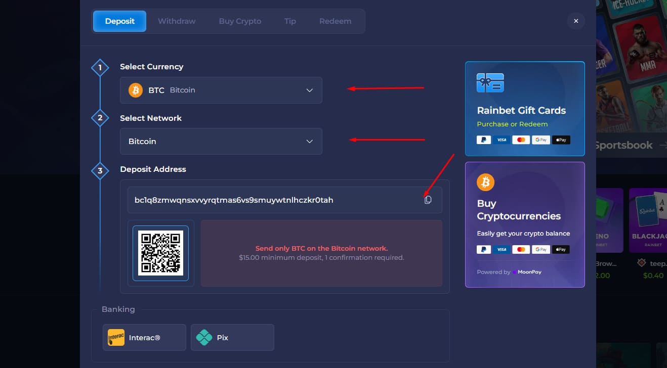 RainBet Promo Code