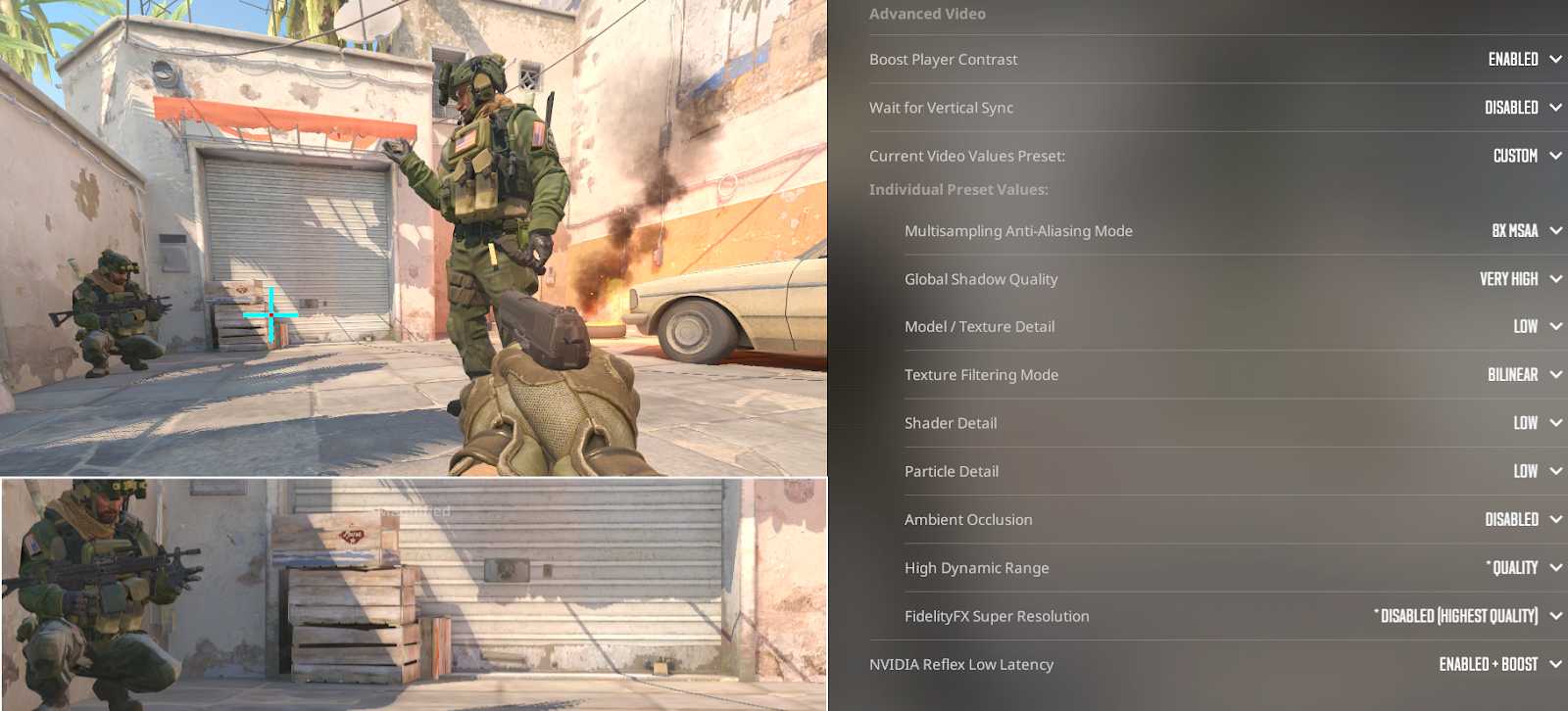Advanced FPS Settings