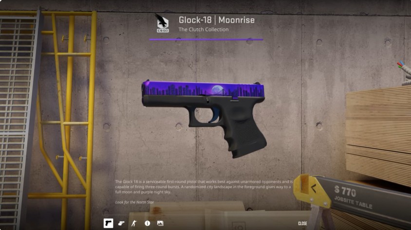 Glock-18 Moonrise
