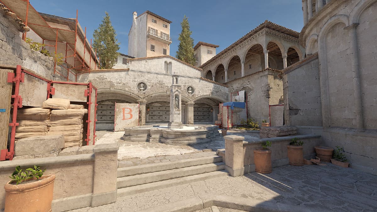 Inferno Map Callouts B Site Area