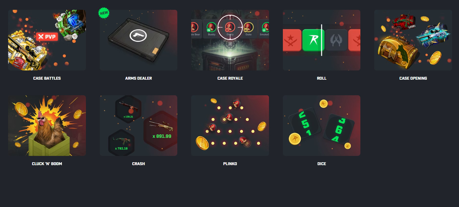 Main Types of CS2 Gambling Formats