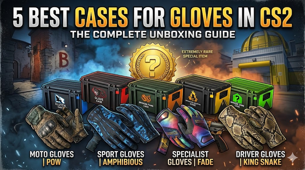 5 Best Cases For Gloves in CS2