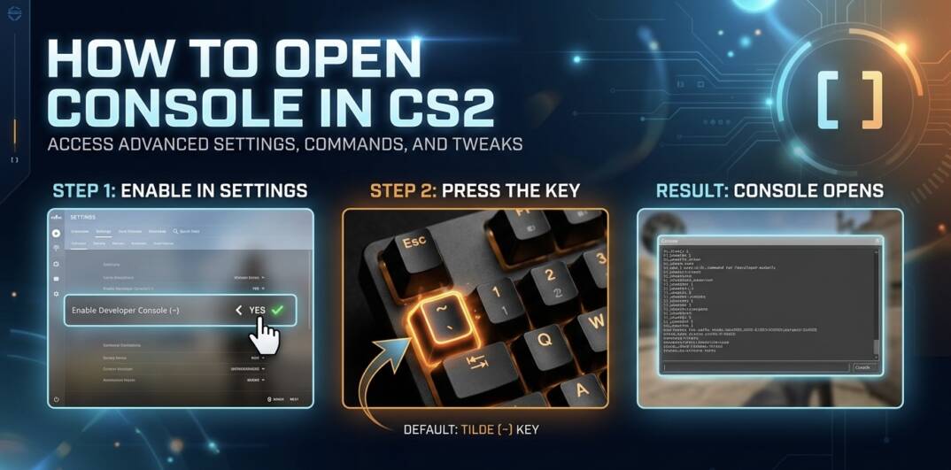 How to Open Console in CS2